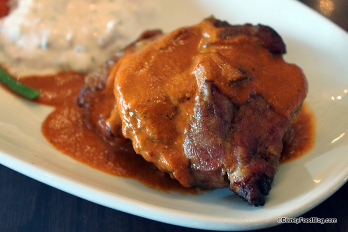 Close up on Chicken Masala