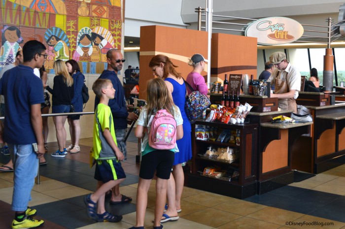 Contempo Cafe Register Area