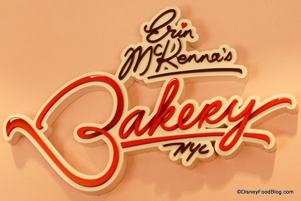 Erin McKenna's Bakery NYC indoor sign