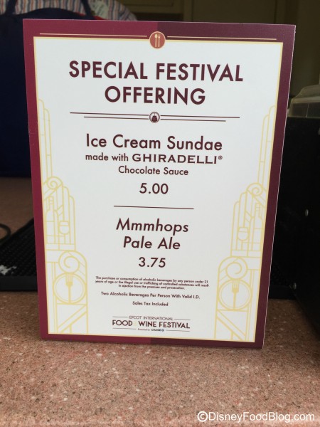 Fife & Drum Tavern Drinks