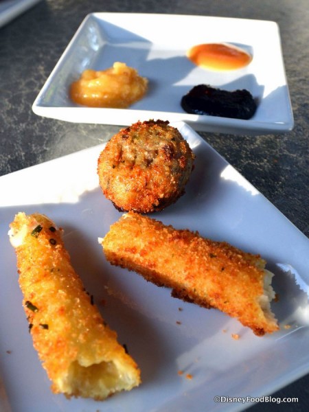 Crispy Bites ready for dipping