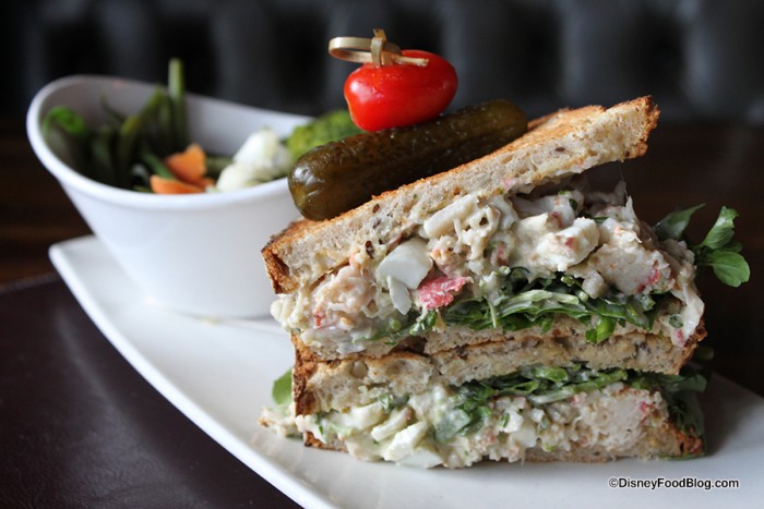 Lobster Club with Veggies