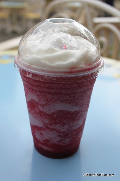 Frozen Pomegranate Silver Sparkler