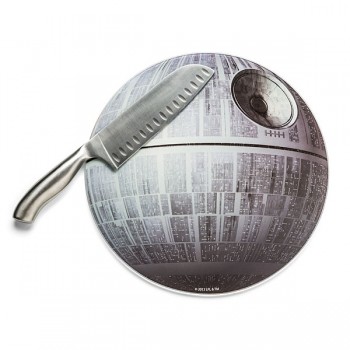 Round Up Mickey Fix Death Star Cutting Board