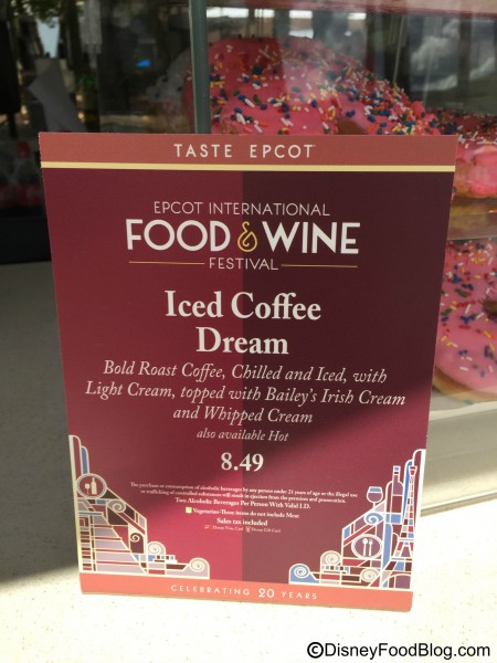 Test Track Coffee Cart Drinks