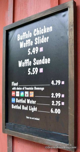 Trilo-Bites menu