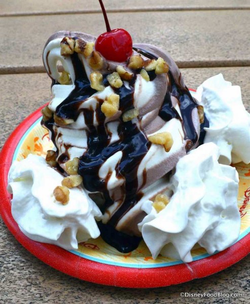 Waffle Sundae