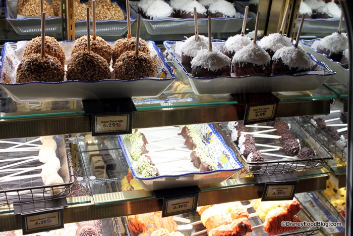 Close up on Display Cases