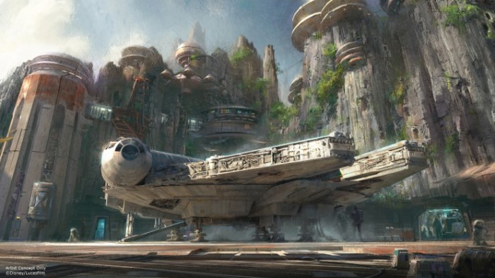 Star Wars Land Concept Art ©Disney