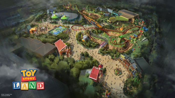 Toy Story Land Concept ©Disney