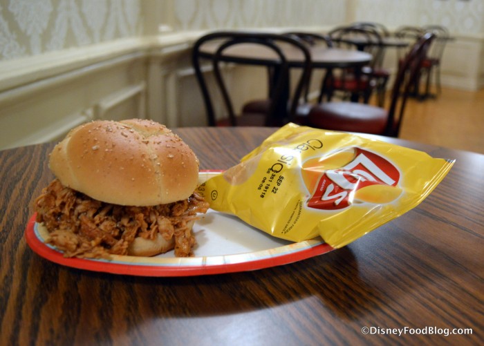 Barbecued Chicken Sandwich