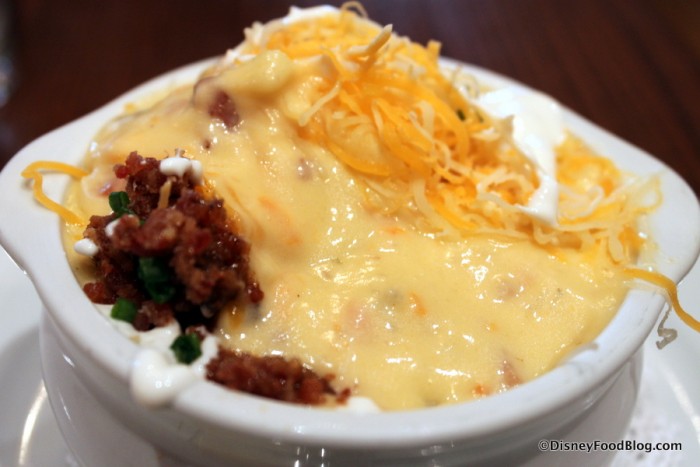 Baked Potato Soup -- Up Close