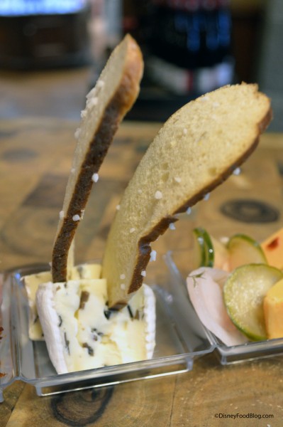 Cambozola and Pretzel Sticks