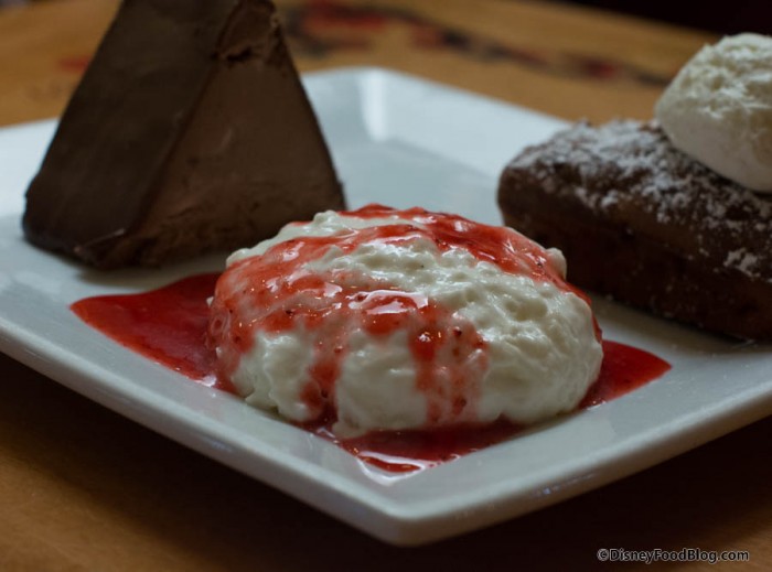 Rice Cream with Strawberry