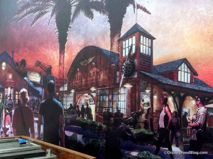 Concept Art for Jock Lindey's Hangar Bar 