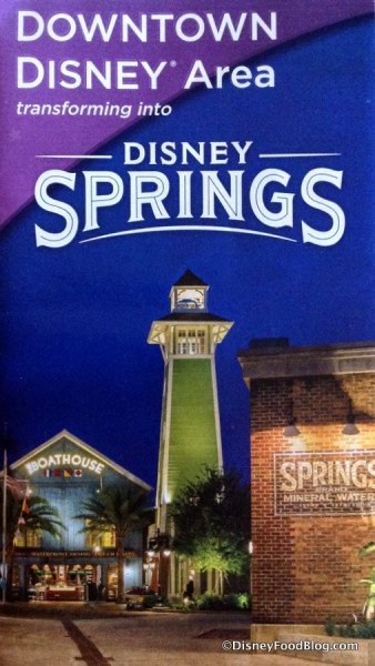 Downtown Disney Map