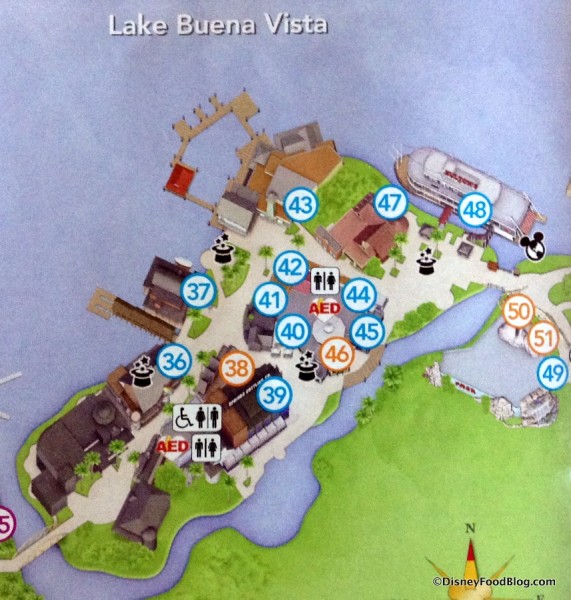 Updated Map locations