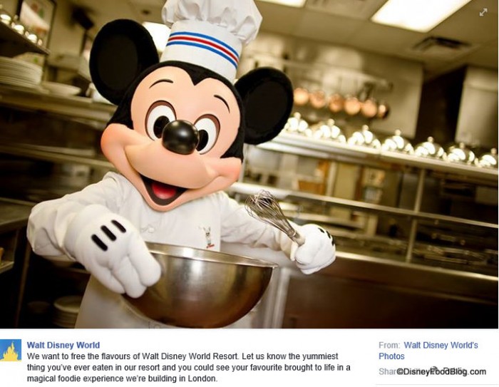 Disney Foodie Experience in London