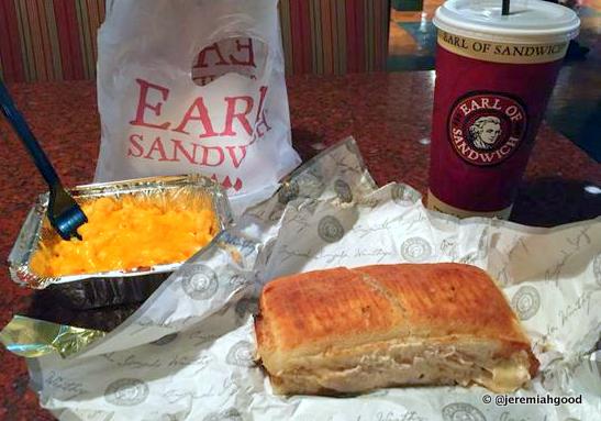 Lunch with the Earl at the Earl of Sandwich