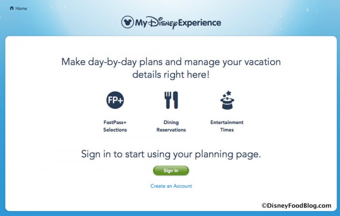 My Disney Experience