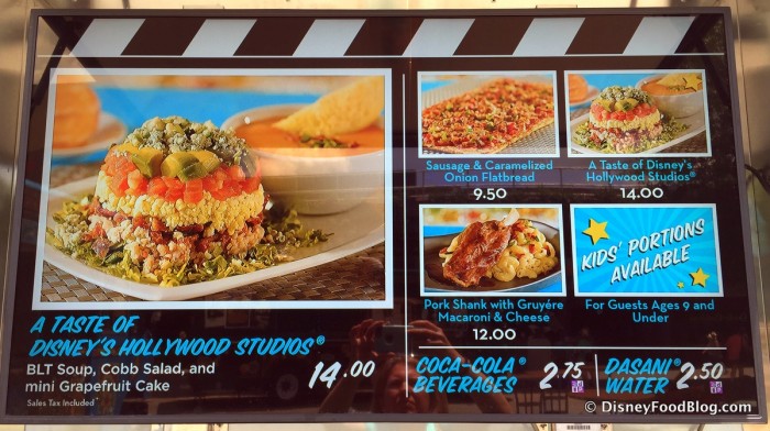 Superstar Catering Company Menu with DHS Sampler -- Click to Enlarge