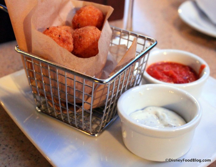 Aged Cheddar Risotto Bites