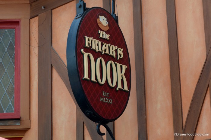 Friar's Nook Sign