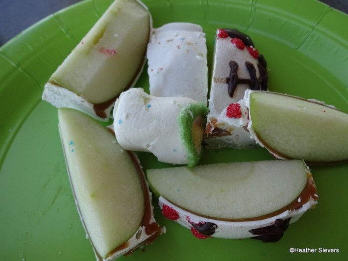 Caramel Apple Slices