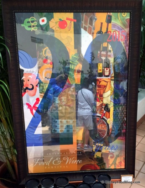 20th Anniversary Food and Wine Festival Poster