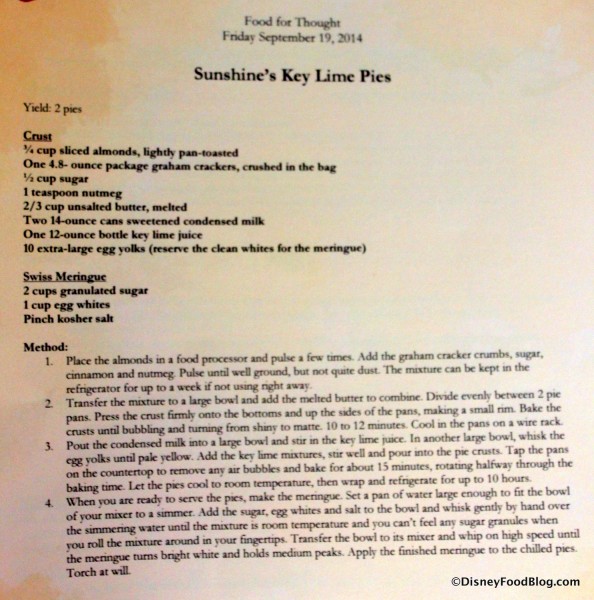 Recipe -- Click to Enlarge