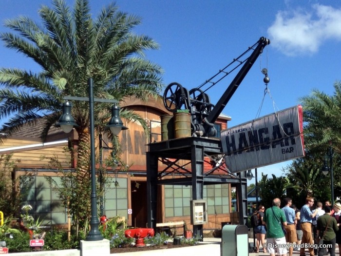 Outside of Jock Lindsey's Hangar Bar