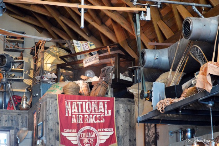 Jock Lindsay's Hangar Decor