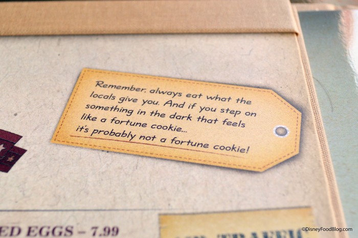 Jock Lindsay's Hangar Menu Detail