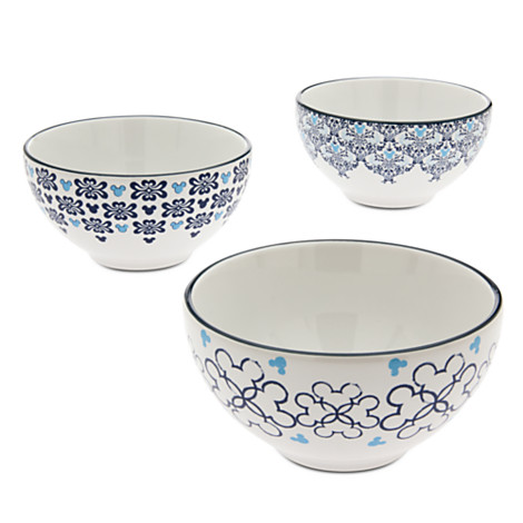 Mickey Mouse Icon Indigo Soup Bowls