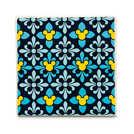 Mickey Mouse Icon Indigo Tile -- Diamond