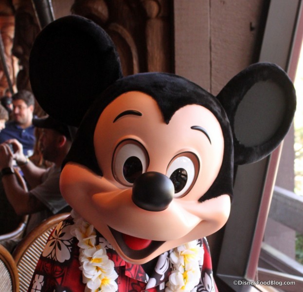Mickey at 'Ohana