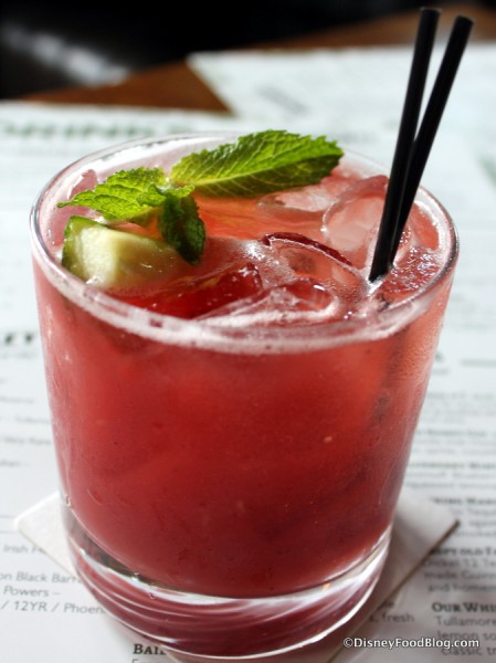 Strawberry and Cucumber Mojito
