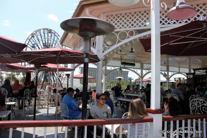 Seating Area at Cove Bar