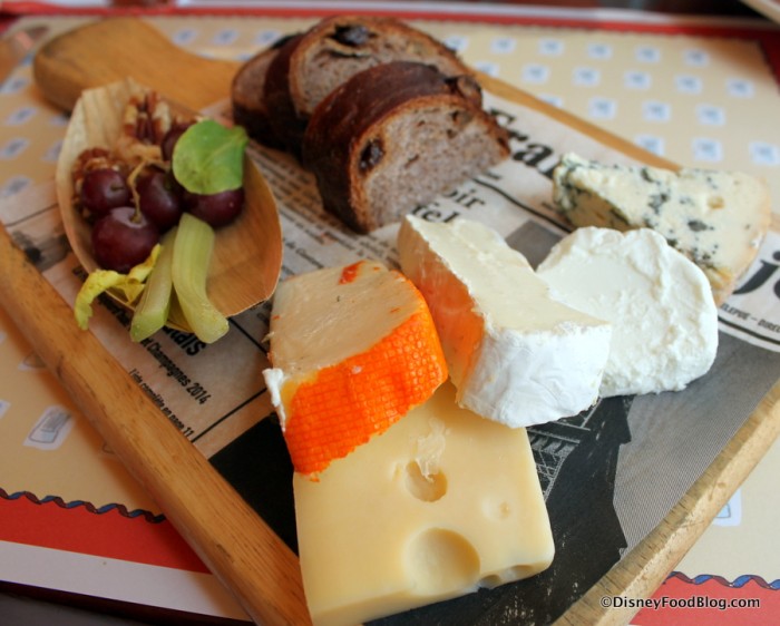 Cheese Plate -- Cheeses -- Up Close