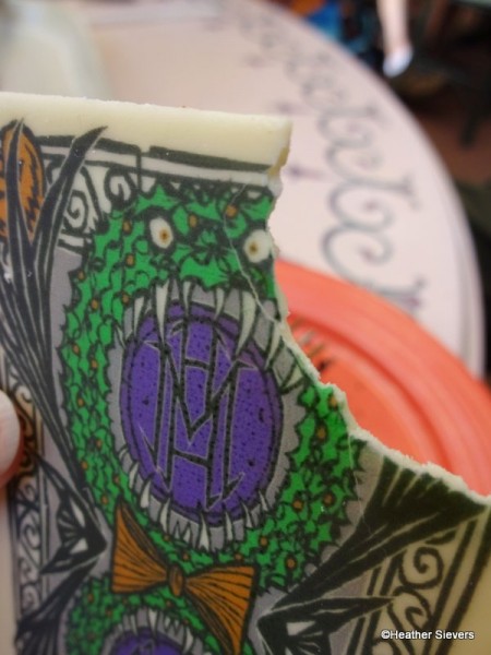 Printed White Chocolate Piece