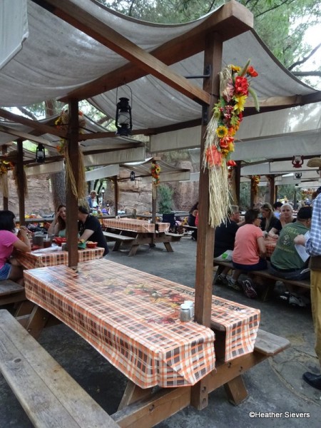 Big Thunder Ranch BBQ Seating