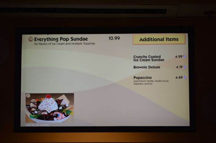 Everything Pop Menu