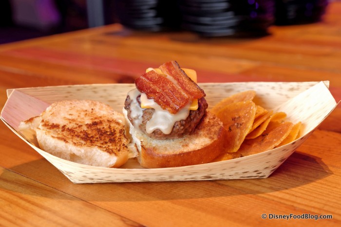 The Smooth Burger from the 2015 Rockin' Burger Block Party