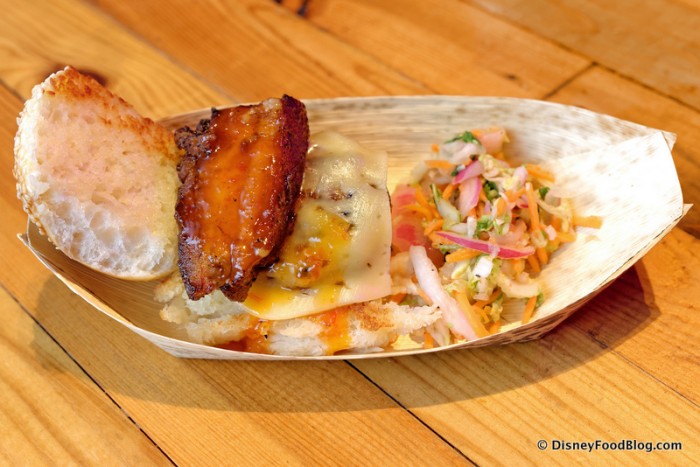 Asian Cheeseburger from the 2015 Rockin' Burger Block Pary