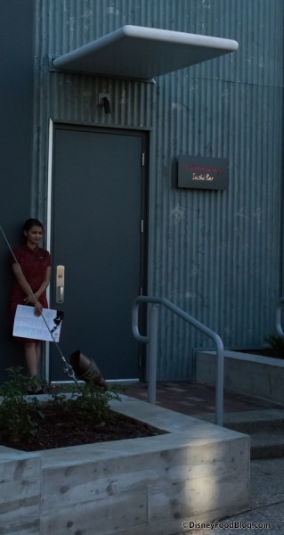 Forbidden Lounge special side entrance