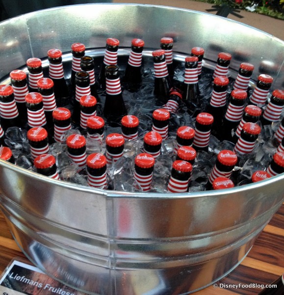 Liefmans Fruitesse Ready for Serving