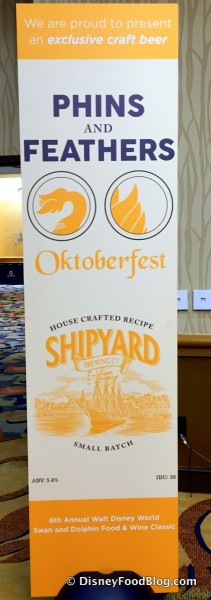 Phins and Feathers Oktoberfest Sign