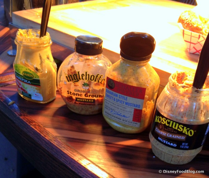 Mustards for Pretzels