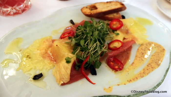 Shaved Virginia Ham Appetizer