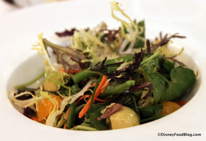 Red Frill Mustard Greens and Watercress Salad